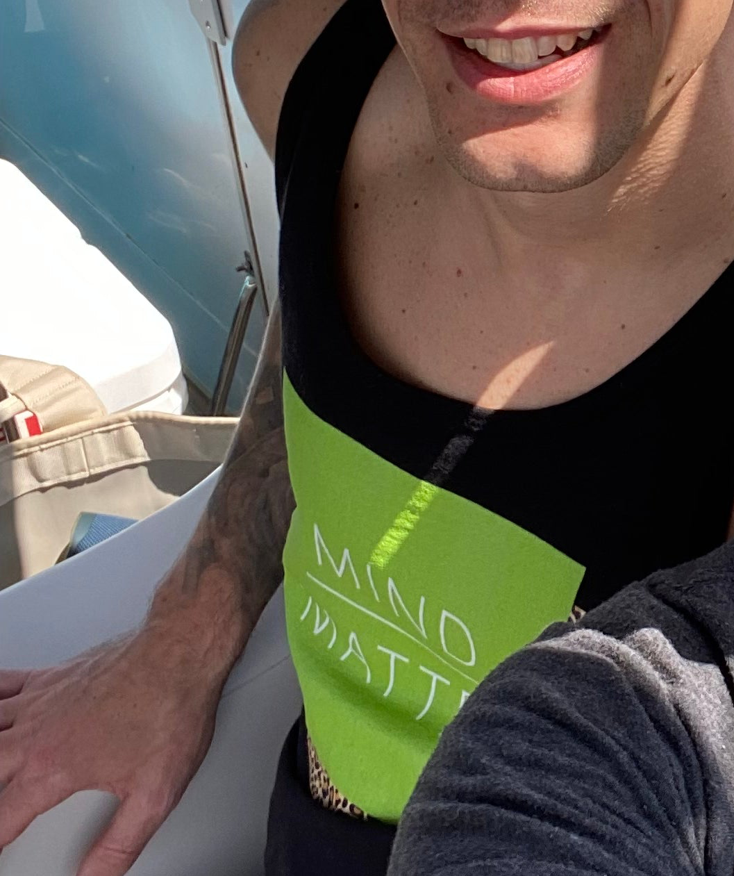 KILOKILO “Mind Over Matter” Men’s Tank – Leopard Flare Edition