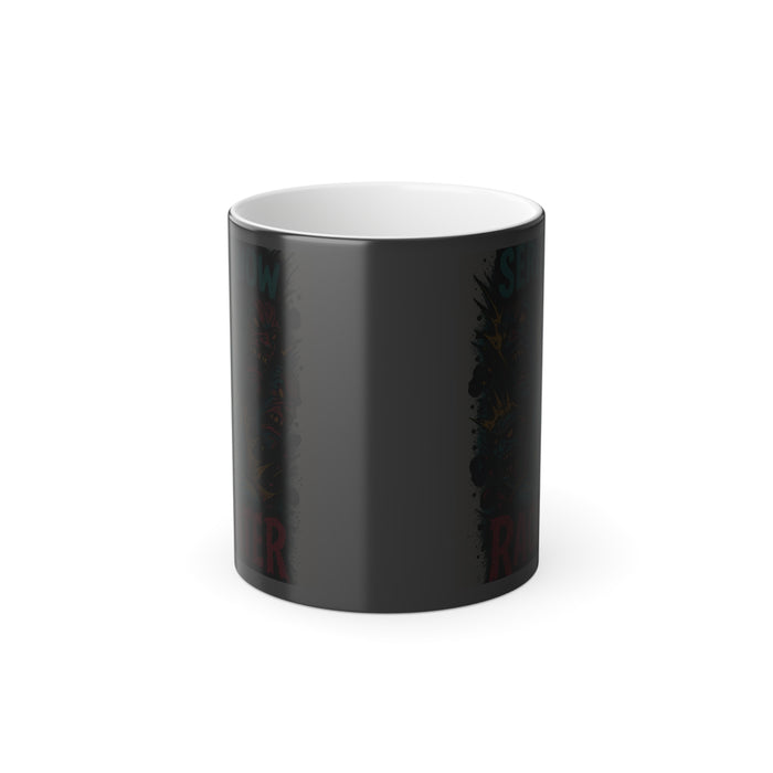 Color Morphing Mug - "Serenity Now, Rage Later” Design - 11oz Heat Change Mug