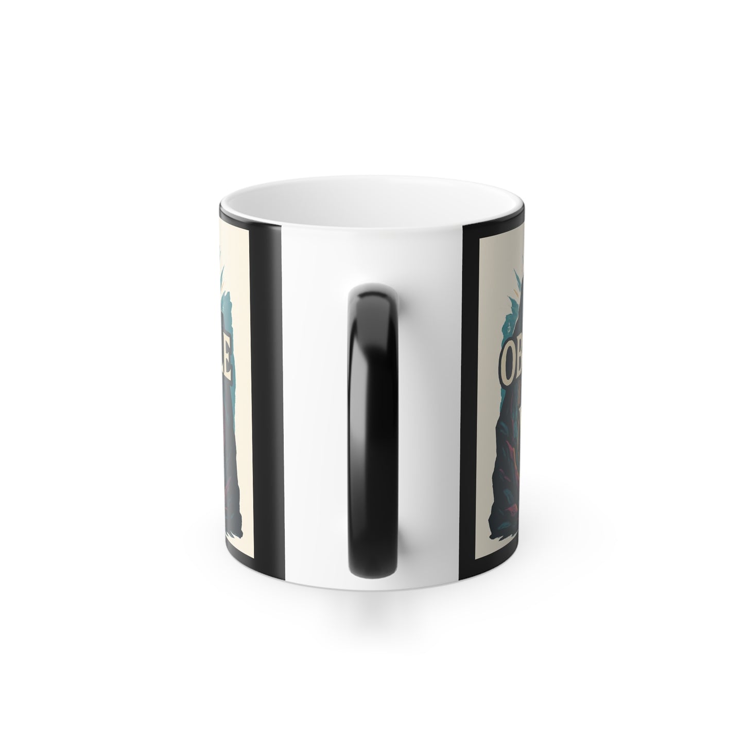 Color-Changing Mug — "The Obstacle Is The Way" Motivational Coffee Cup, 11oz