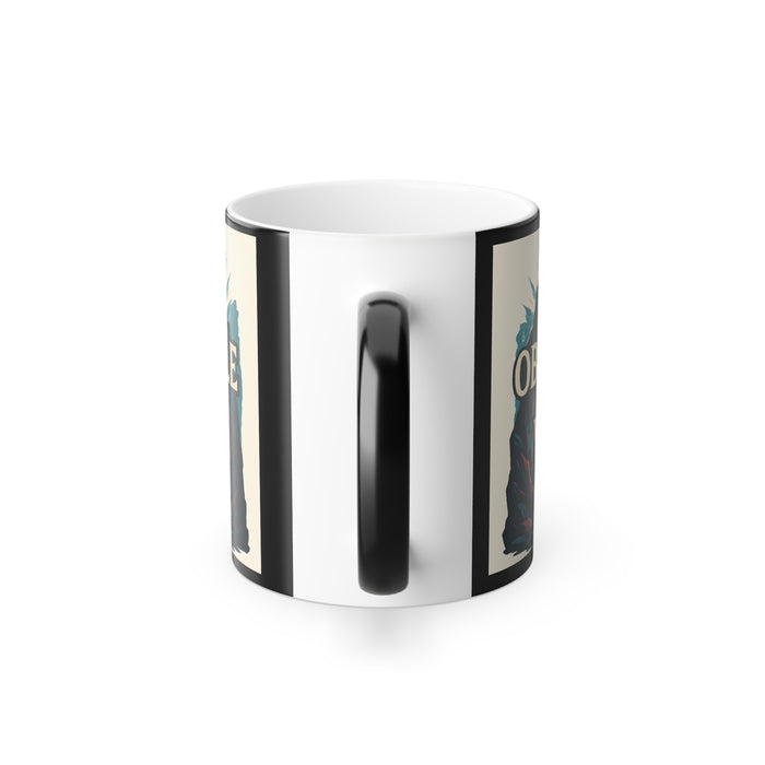 Color-Changing Mug — "The Obstacle Is The Way" Motivational Coffee Cup, 11oz